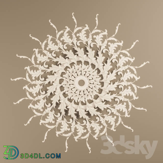 Decorative plaster - molding