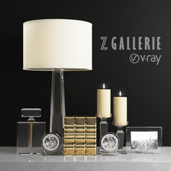 Decorative set - Z Gallerie Crystal clear 