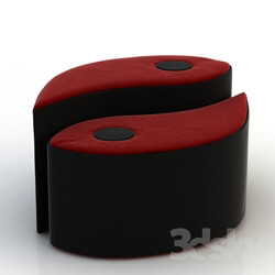 Other soft seating - velvet pouf 