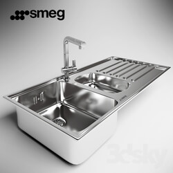 Sink - Sink Smeg LM102D 
