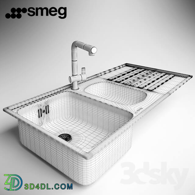 Sink - Sink Smeg LM102D