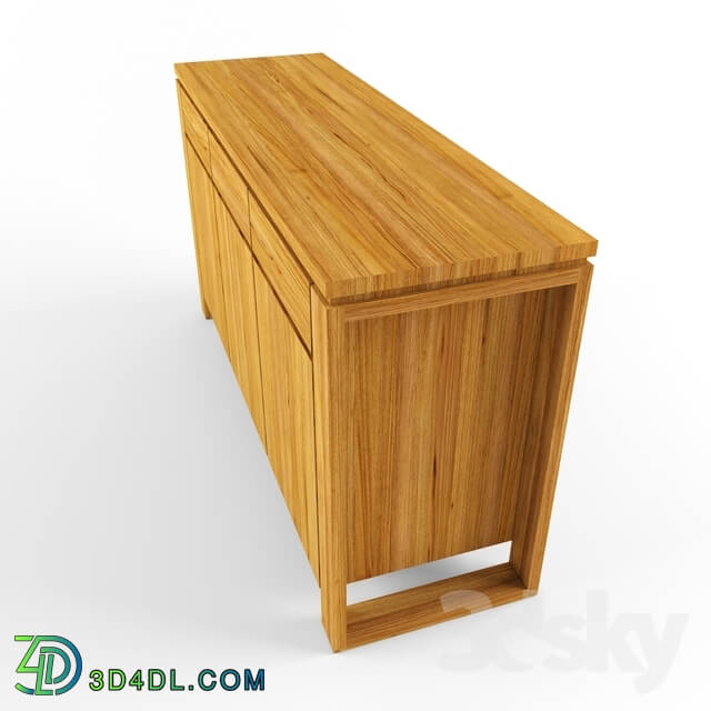 Sideboard _ Chest of drawer - Pedestal for TV _Bergen_ B-33