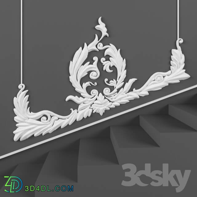 Decorative plaster - modeling