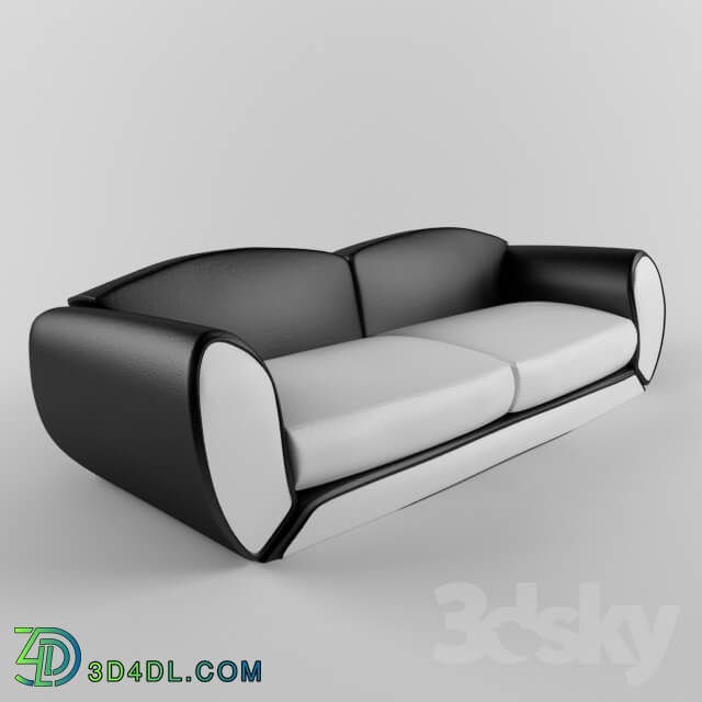 Sofa - Black n White Sofa