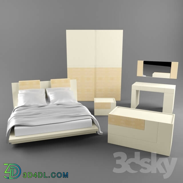 Bed - Rosetto Armobil _ Diamond Avorio