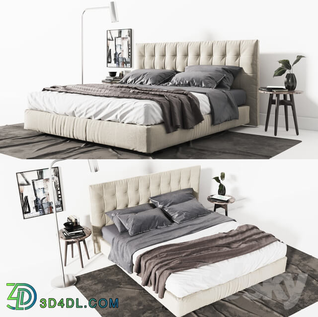 Bed - Set from Poliform Arca