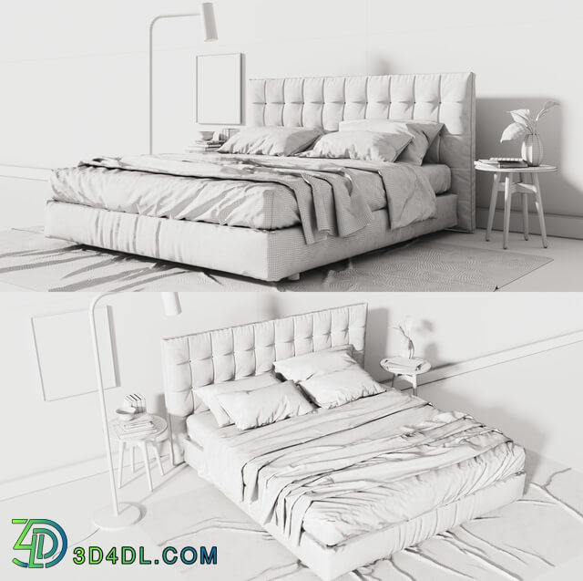 Bed - Set from Poliform Arca