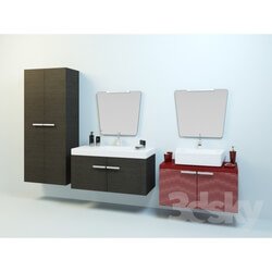 Bathroom furniture - Washbasins bathroom furniture 