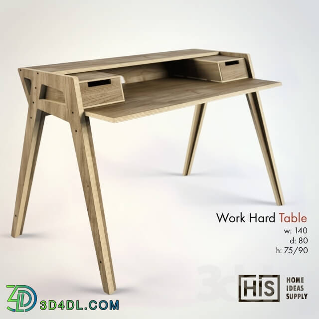 Table - HIS - Work Hard Table