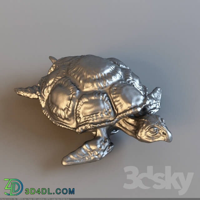 Sculpture - Figurine turtle