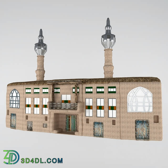 Building - Rural mosque - Fantasy
