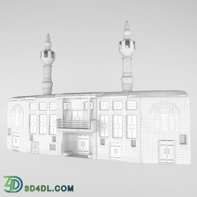 Building - Rural mosque - Fantasy