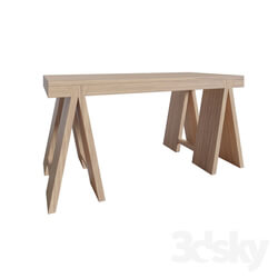 Table - Modern Wood Table 02 