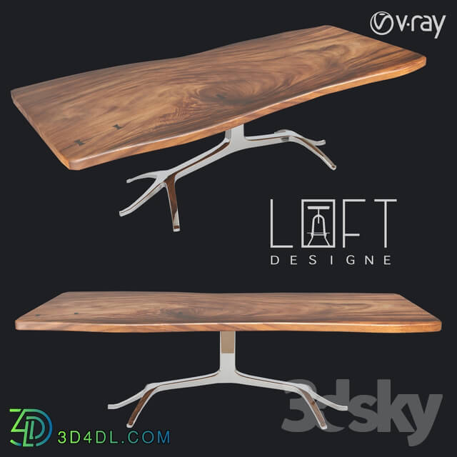 Table - Table LoftDesigne 6206 model