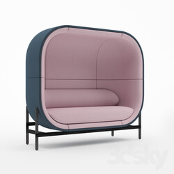Sofa - Сapsule Sofa 2-Seater By Palau _Casala_ 