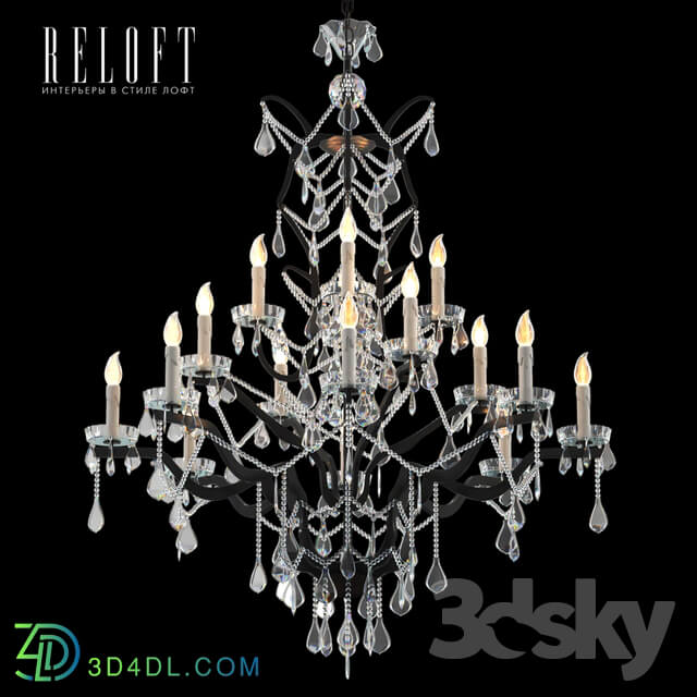 Ceiling light - Chandelier CRYSTAL ROUND CHANDELIER 68060228 CLR