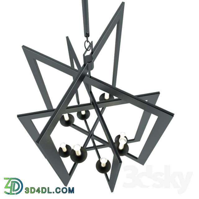 Ceiling light - Chandelier _quot_Angular_ Trevira