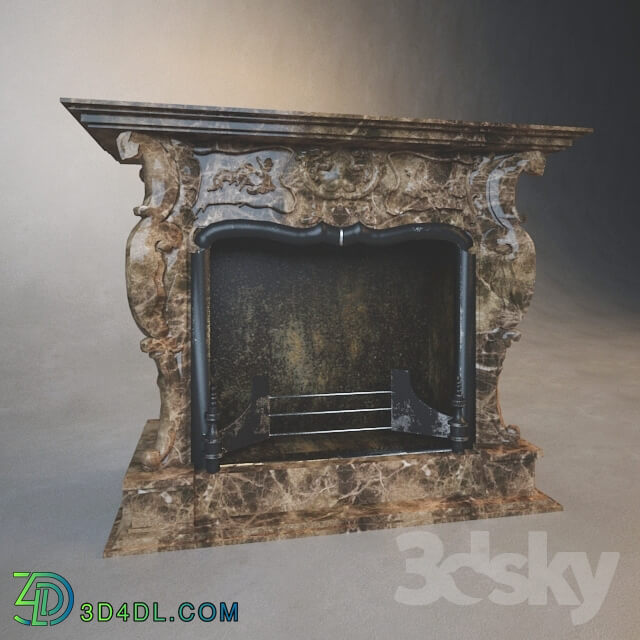 Fireplace - Marble Fireplace