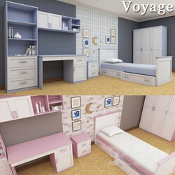 Full furniture set - Set children__39_s furniture Voyage 