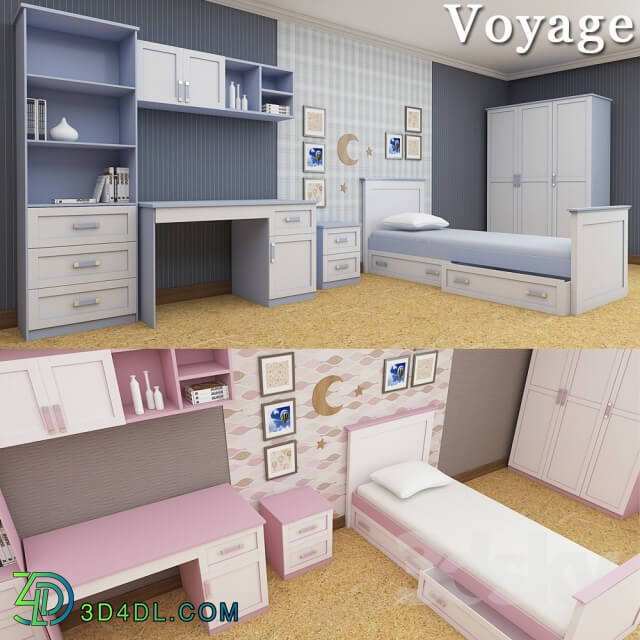 Full furniture set - Set children__39_s furniture Voyage