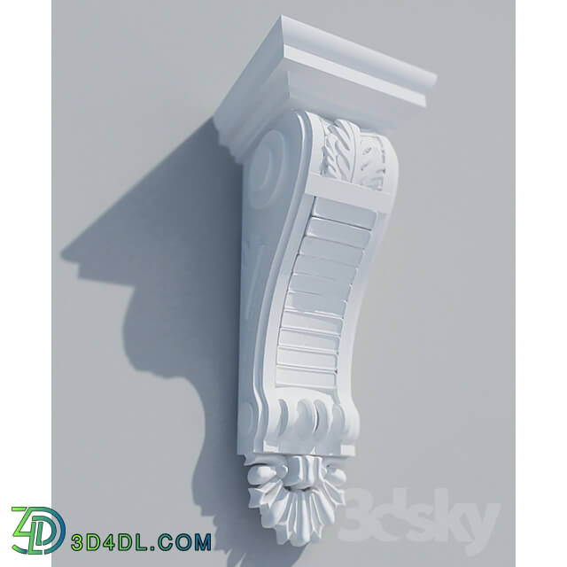 Decorative plaster - Classic bracket