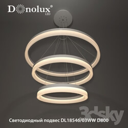 Ceiling light - LED suspension DL18546 _ 03WW D800 