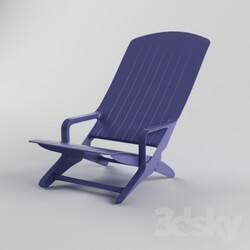 Arm chair - Folding Plastic Chair _Recliner_ 