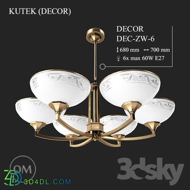 Ceiling light - KUTEK _DECOR_ DEC-ZW-6