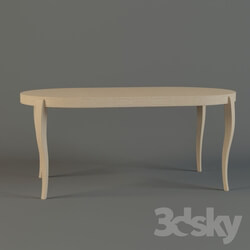 Table - Table oval furniture Malaysia 