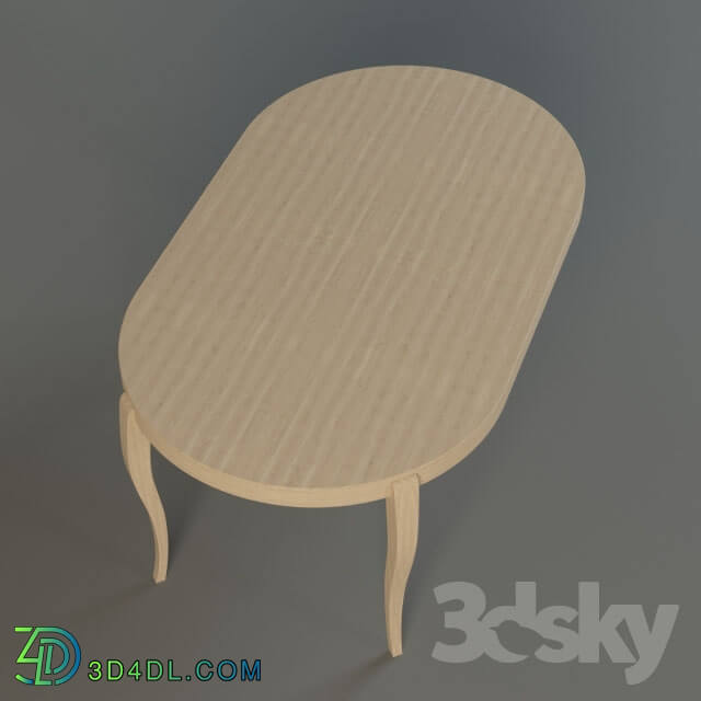 Table - Table oval furniture Malaysia