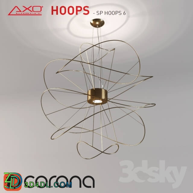 Ceiling light - AXO Light HOOPS