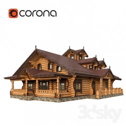 Building - Log cabin chalet Corona 