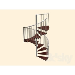 Staircase - spiral staircase 