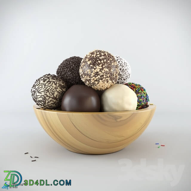 Food and drinks - Chocolate Balls