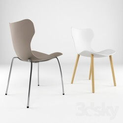 Chair - B_B Italia Papilio Shell 