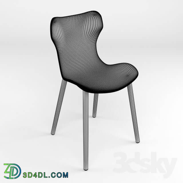 Chair - B_B Italia Papilio Shell