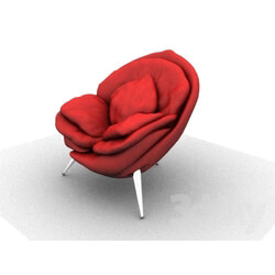 Arm chair - Armchair rose 