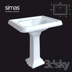 Wash basin - Wash simas AR_854-AR_805 OM 