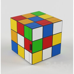 Household appliance - Rubiks Cube Personal Fridge 