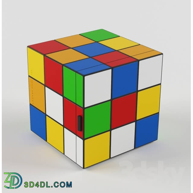 Household appliance - Rubiks Cube Personal Fridge