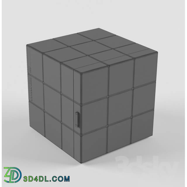 Household appliance - Rubiks Cube Personal Fridge