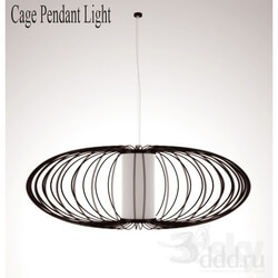 Ceiling light - cage pendant light 