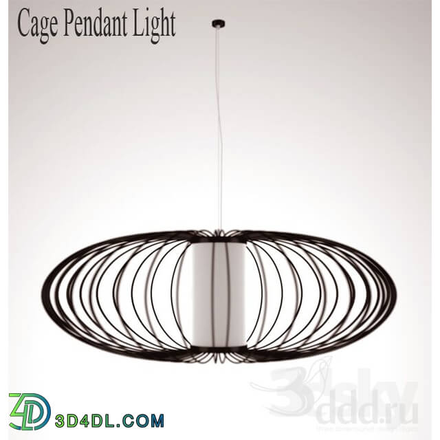 Ceiling light - cage pendant light