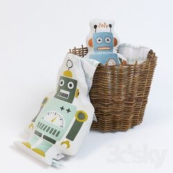 Toy - Mr. Small and Mr. Large Robot 