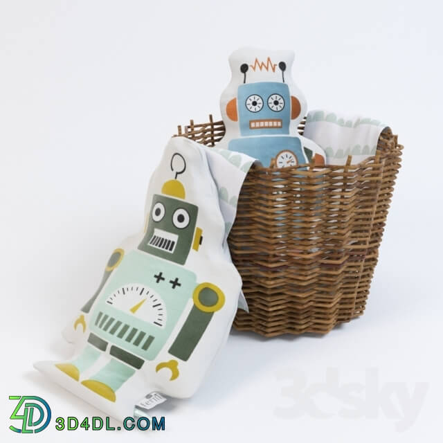 Toy - Mr. Small and Mr. Large Robot