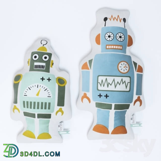 Toy - Mr. Small and Mr. Large Robot