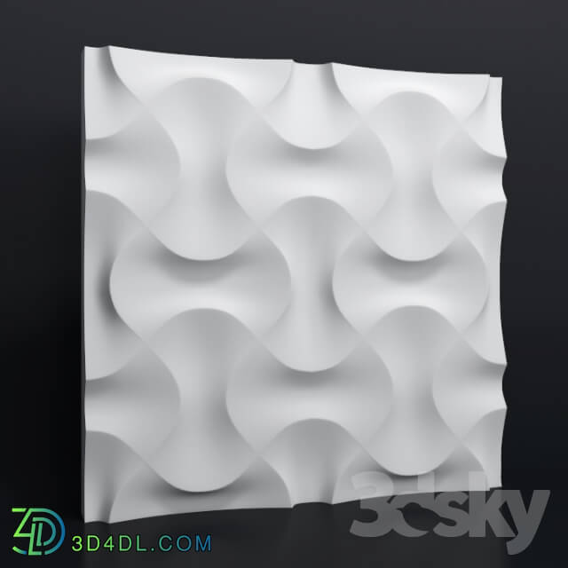 3D panel - 3d panel Multiple crossing