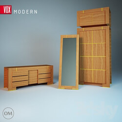 Wardrobe _ Display cabinets - chest of drawers_ wardrobe and mirror floor 