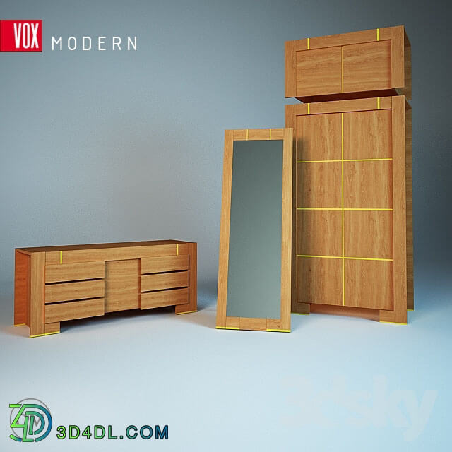 Wardrobe _ Display cabinets - chest of drawers_ wardrobe and mirror floor