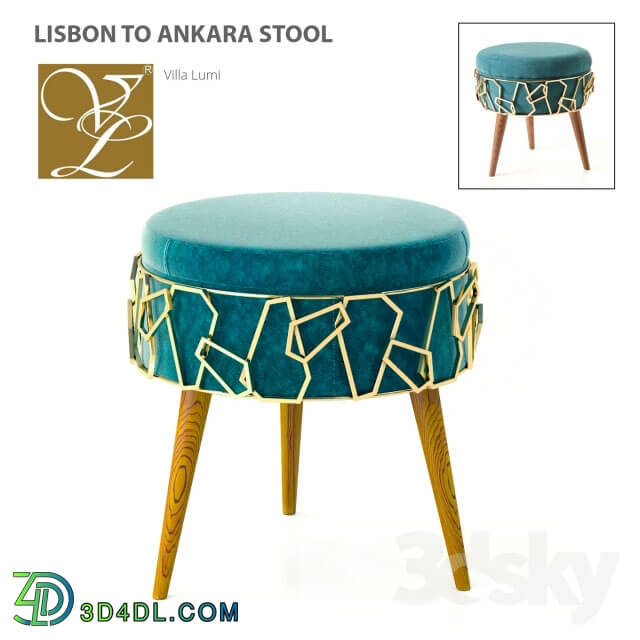 Chair - Chair LISBON TO ANKARA STOOL